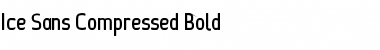 Ice Sans Compressed Bold Font