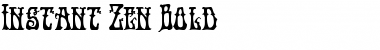 Download Instant Zen Bold Font