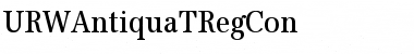 URWAntiquaTRegCon Regular Font