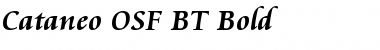 Cataneo OSF BT Font