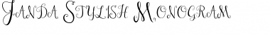 Janda Stylish Monogram Regular Font