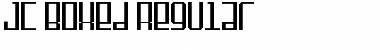 JC-Boxed Regular Font