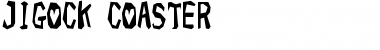 JIGOCK-COASTER Regular Font