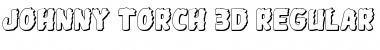 Johnny Torch 3D Regular Font