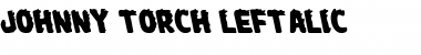 Download Johnny Torch Leftalic Font
