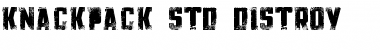 Knackpack_Std_Distroy Regular Font