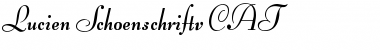 Lucien Schoenschriftv CAT Regular Font