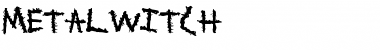 MetalWitch Regular Font