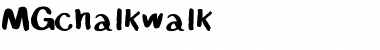 Download MGchalkwalk Font