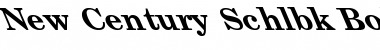 New Century Schlbk-Bold Leftie Regular Font