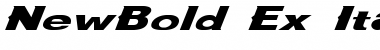 NewBold Ex Italic Italic Font