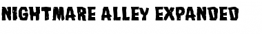 Nightmare Alley Expanded Expanded Font