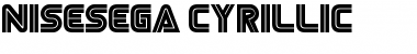 NiseSega Cyrillic Regular Font