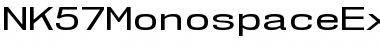 NK57 Monospace Font