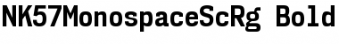 NK57 Monospace Semi-Condensed Bold
