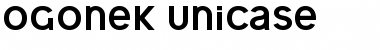 Ogonek Unicase Regular Font