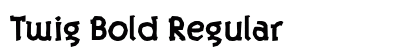 Twig Bold Regular preview