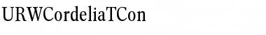 URWCordeliaTCon Regular Font