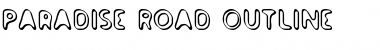 Paradise Road Outline Font