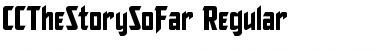 CCTheStorySoFar Regular Font