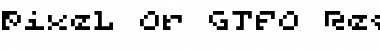 Pixel Or GTFO Regular Font