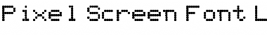 Pixel_Screen_Font-Light Regular Font