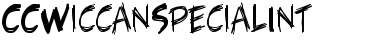 CCWiccanSpecialInt Regular Font