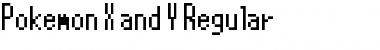 Pokemon X and Y Regular Font