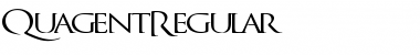 QuagentRegular Font