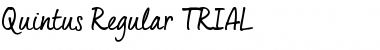 Quintus_TRIAL Font