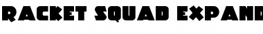 Racket Squad Expanded Expanded Font