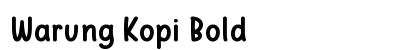 Warung Kopi Bold Preview
