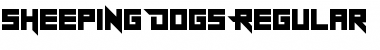 Sheeping Dogs Regular Font