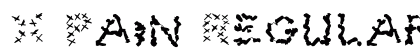 X-Pain Regular (OpenType) Font Preview