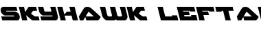 Download Skyhawk Leftalic Font