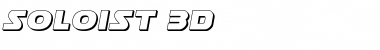 Soloist 3D Regular Font