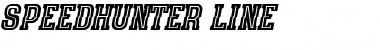 speedhunter line Regular Font