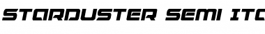 Starduster Semi-Italic Semi-Italic Font