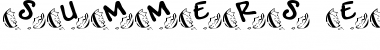 SUMMERS EASTER EGGS Regular Font