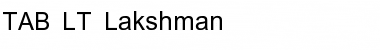 TAB-LT-Lakshman Regular Font