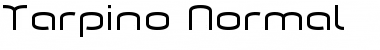 Tarpino Normal Font