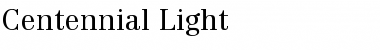 Download Centennial-Light Font