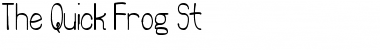 Download The Quick Frog St Font