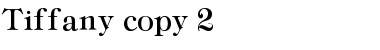 Tiffany Regular Font