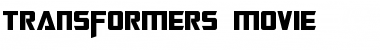 Transformers Regular Font