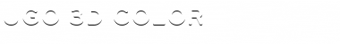 Download UGO 3D COLOR Font