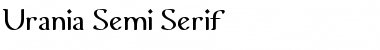 Urania Semi Serif Font