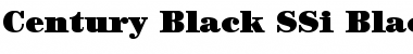 Century Black SSi Font