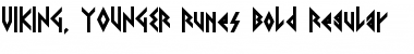 VIKING, YOUNGER Runes Bold Regular Font