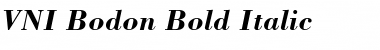 VNI-Bodon Bold-Italic
